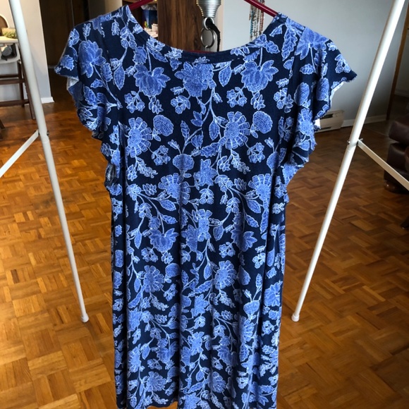 GAP Blue Floral Dress - Picture 3 of 3